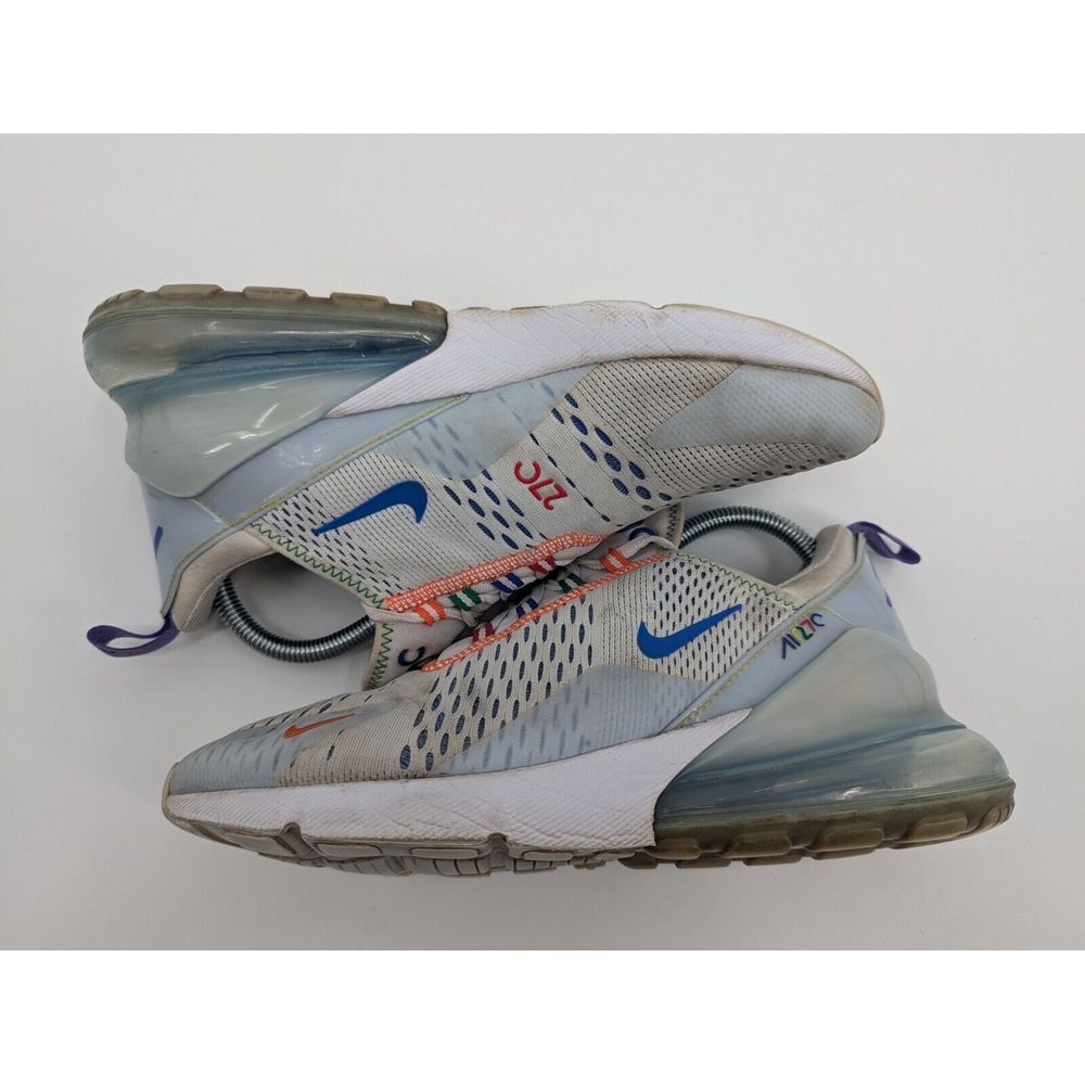 Nike Air Max 270 Mens 8 Olympic Rings White Racer Blue Athletic Shoes CZ7947-100 - Picture 7 of 10